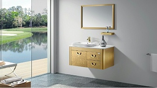 如何选购，彩色不锈钢浴室柜，点这里帮你选定！